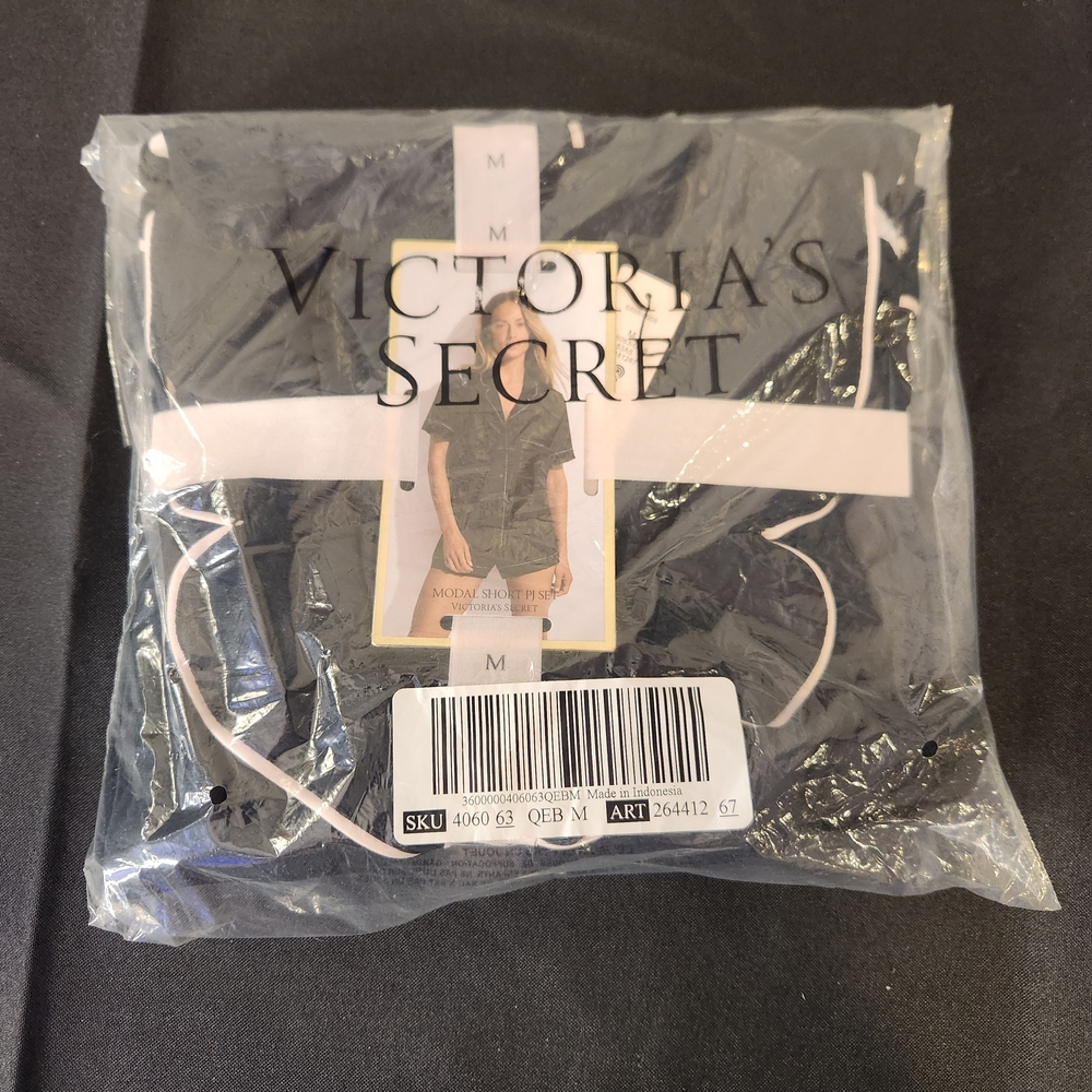 Victoria's Secret Black Pajama Set